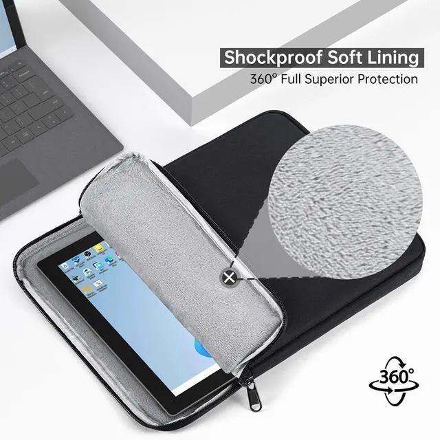Alt view image 4 of 7 - Laptop Sleeve for 13.8 inch Microsoft Surface Laptop 7/2025 13, 13.5 inch Surface 6/5/4, Pro 2-in-1 Snapdragon X Elite 13" Case Bag