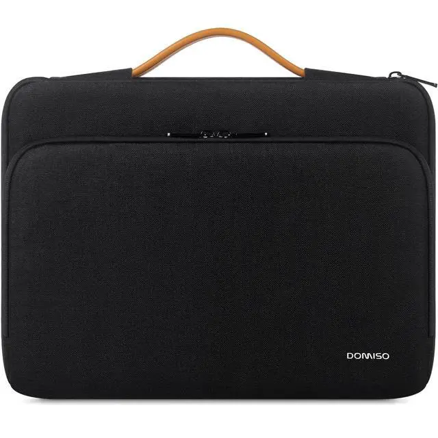 Alt view image 4 of 7 - Laptop Sleeve for MacBook Pro 14 Inch, Protective Case with Handle, Compatible with M4/M3/M2/M1 Chip Models, Black