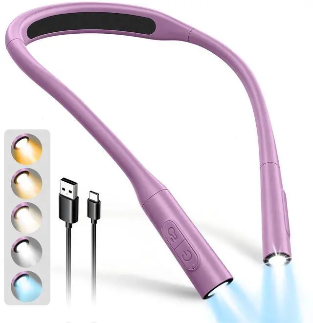 Main image of Neck Book Light, Rechargeable Neck Lights for Crafts Reading