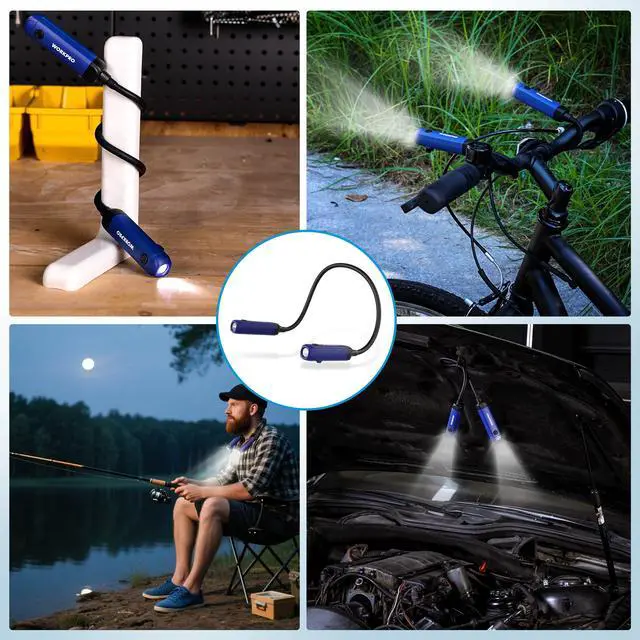 Alt view image 7 of 7 - Rechargeable Neck Light, 3 Brightness Hands-Free Neck Work Light