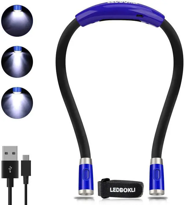 Main image of Neck Reading Light,Rechargeable Book Light for Reading in Bed