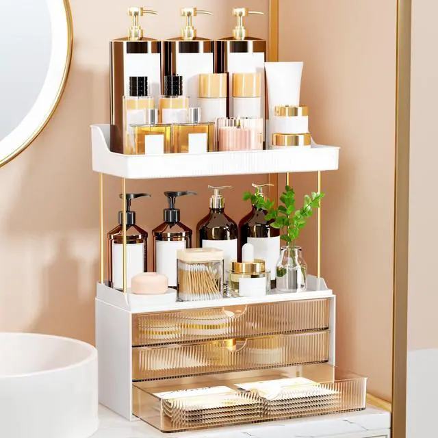 Main image of Arcylic 5-Tier Makeup & Skincare Organizer for Vanity, Bath