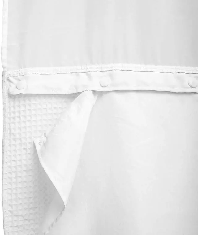 Main image of 70x54 Snap-in Shower Curtain Replacement Liner White