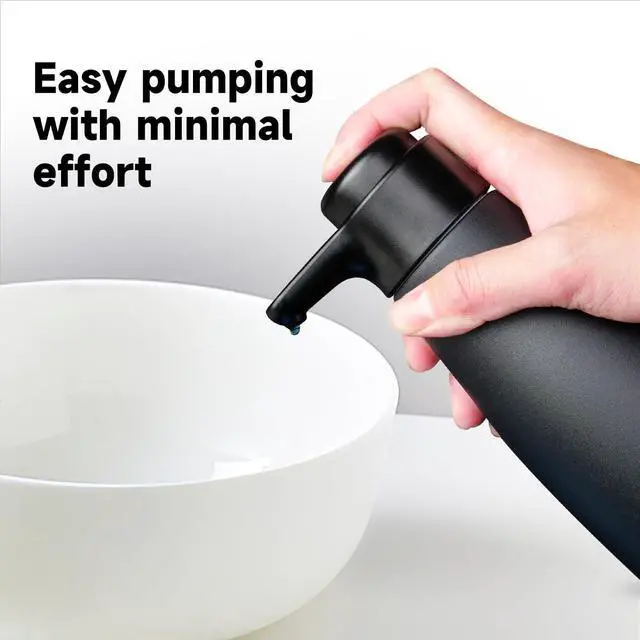 Alt view image 3 of 6 - 15oz Liquid Soap Dispenser for Dish and Hand Soap Matte Black