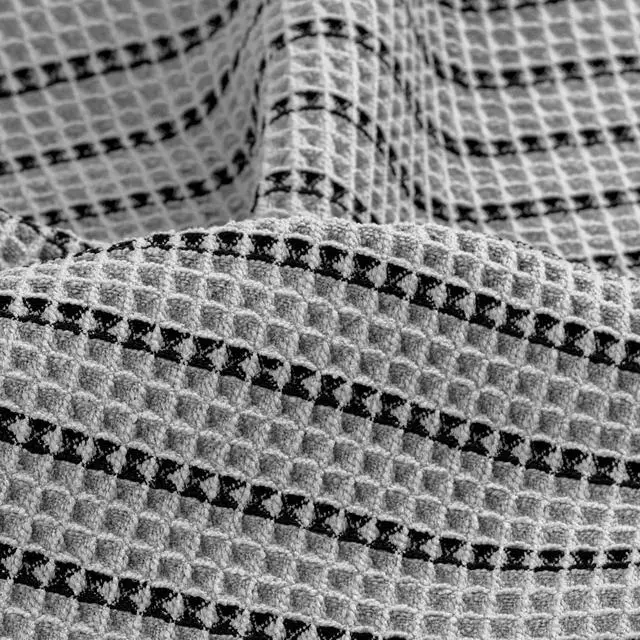 Alt view image 6 of 7 - 430 GSM Poly Blend Microfiber Waffle Wash Cloth Face Towel, 13x13 in