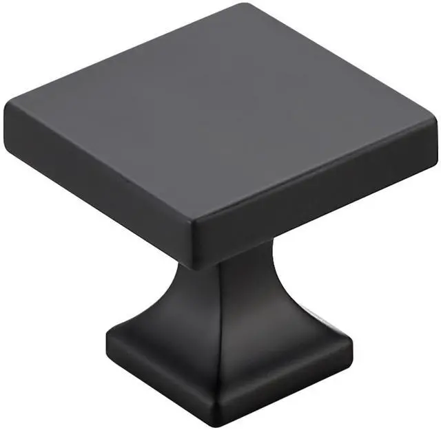 Main image of Cabinet Knobs Matte Black Square Knobs for Cabinets and Drawers Cabinet Hardware Kitchen Cabinet Knobs 10 Pack