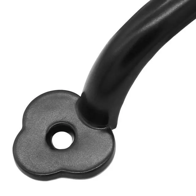 Alt view image 3 of 7 - 12 Pcs Barn Door Handles, 3.2 in Hole Center Gate Handle, Black