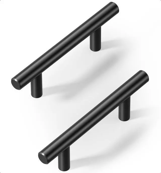Main image of Cabinet Handles 30 Pack, 5" Length, 3" Hole Center, Matte Black