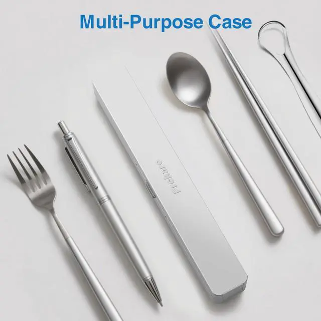 Alt view image 7 of 7 - Toothbrush Travel Case Aluminum, Manual Tooth Brush Holder for Traveling
