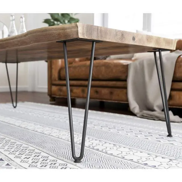 Alt view image 6 of 7 - 16" Hairpin Furniture Legs, Black 4PCS