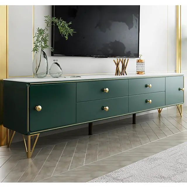 Alt view image 7 of 7 - 6 Inch Gold Furniture Legs Heavy Duty Metal Furniture Feet, Golden Sofa/Cabinet/Table Legs 4Pcs, 6 Inch Cabinet Legs Set of 4,Couch Feet Replacement for Dresser (Gold)