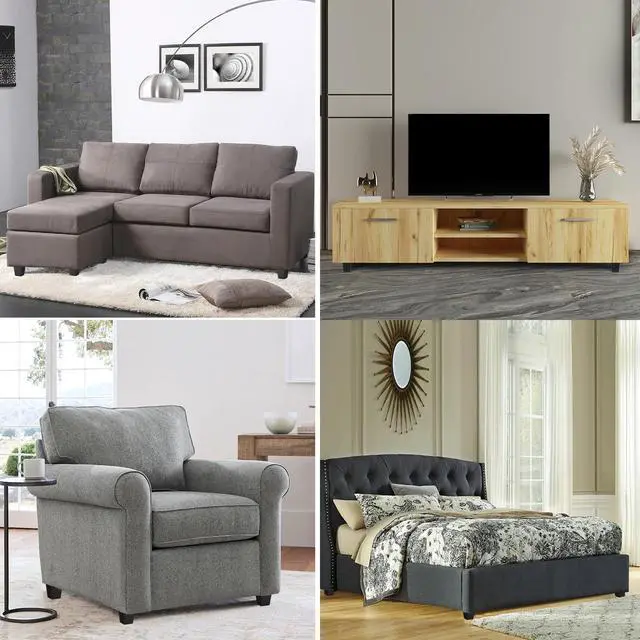 Alt view image 7 of 7 - 4PCS 3 Inch Plastic Sofa Couch Legs Screw-in Plastic Furniture Legs