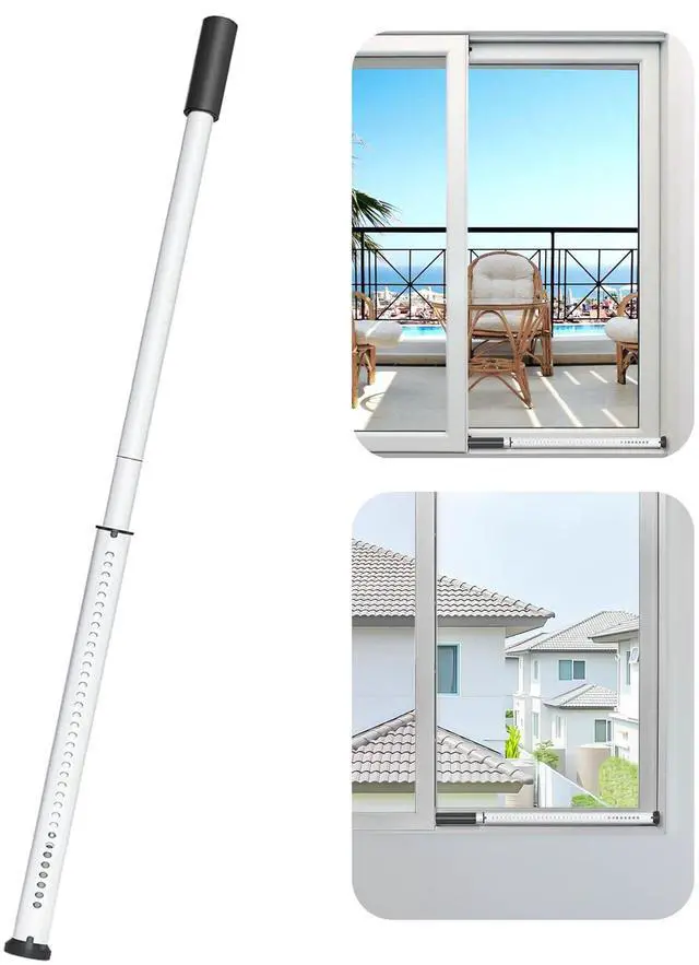 Main image of 1 Pack Sliding Door Security Bar, Patio Door Lock, 20-50 in | Sliding Glass Door Security Bar for Patio Door, Window Security and Door Stopper Protection