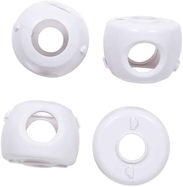 Alt view image 3 of 4 - Parent Grip Door Knob Covers, White, One Size,4 Count (Pack of 1) (HS3260600), Packaging may vary
