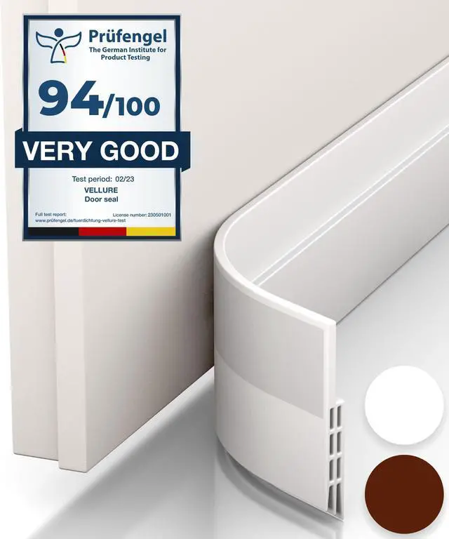 Main image of Door Draft Stopper for Bottom of Door - Premium Door Sweep for Bottom of Door/Weather Stripping Door Seal (Save Energy installs Quickly and Easily) Door Strip Ideal for
