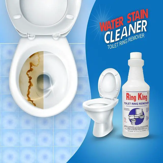Alt view image 3 of 6 - Amazon Brand - Bowl Cleaners | Toilet Bowl Cleaner Liquid 32oz Fast Acting Bathroom Cleaner For Calcium, Water, Rust, Red Clay & Lime Stains No Scrubbing
