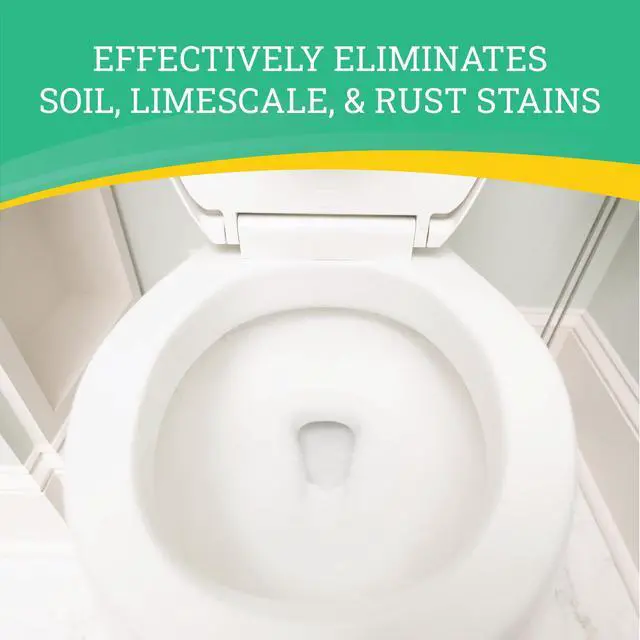 Alt view image 4 of 7 - Home Pro Pro-Strength Stain Eliminator Toilet Bowl Cleaner - 24 FL OZ (1 Pack) - Dissolves Tough Limesacle and Rust Stains