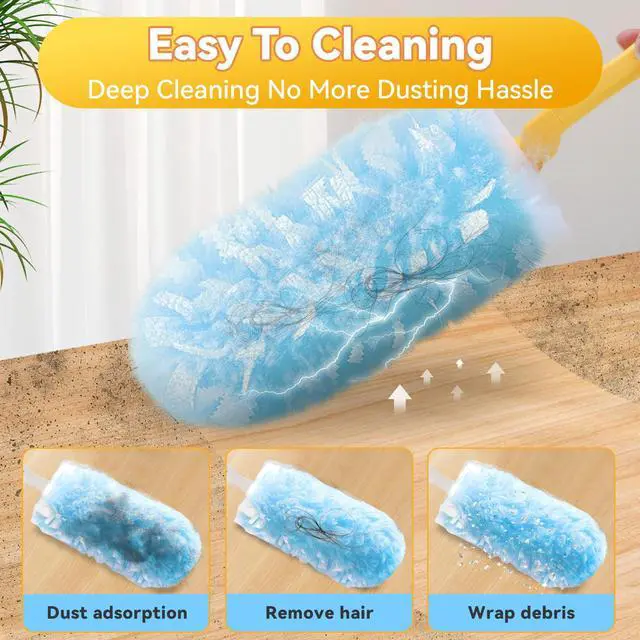 Alt view image 5 of 7 - 30 Count Duster Refills Dusters for Cleaning Compatible with Swiffer