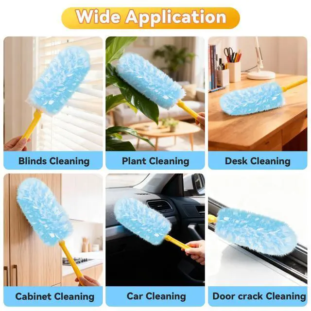 Alt view image 7 of 7 - 30 Count Duster Refills Dusters for Cleaning Compatible with Swiffer