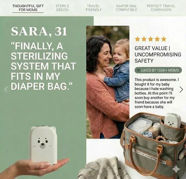 Alt view image 4 of 7 - Travel Bottle Cleaner kit, 7in1 Baby Toddler Travel Essential Silicone Bottle Brush Set, Nipple, Drying Rack, Straw, & Breast Pump Cleaning, Soap Dispenser & Organizer Case, Gift Mom