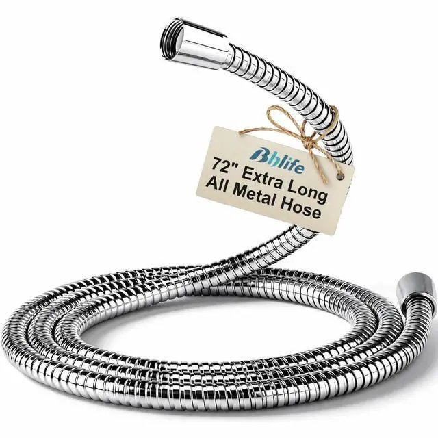 Main image of 72 Inch Shower Hose for Handheld Shower Head, 304 Stainless Steel