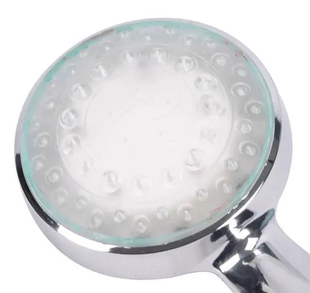 Alt view image 5 of 7 - 3-Color Temperature Sensitive Gradient LED Shower Head Showerheads Light Water Stream Color Changing Shower Head For Kitchen and Bathroom Baby Safty