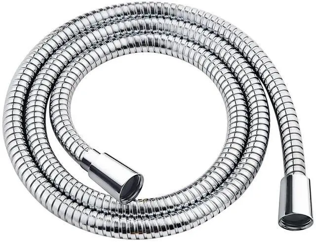 Main image of Shower Hose For Hand Held Shower Heads, 59 Inches Cord Stainless Steel Hand Shower Hose, Ultra-Flexible Replacement Part with Brass Insert, Chrome