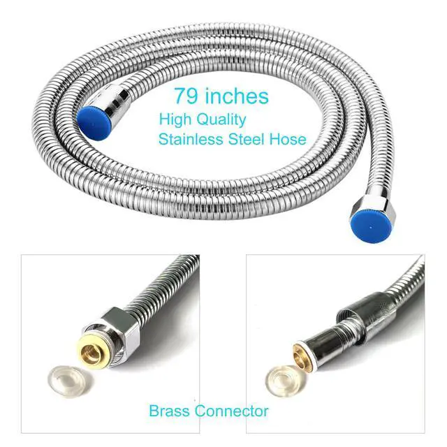 Alt view image 5 of 7 - Shower Head with Handheld, Handheld Shower Head with On/Off Switch