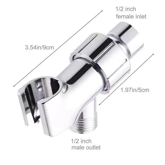 Alt view image 6 of 7 - Shower Head with Handheld, Handheld Shower Head with On/Off Switch