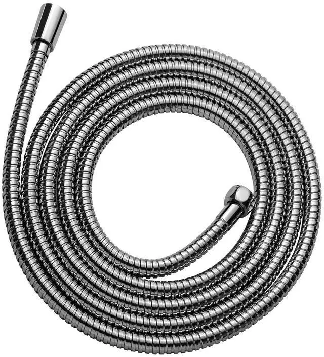 Main image of Shower Hose, 120 in Kink Free Stainless Steel Shower Hose Attachment Electroplating Handheld Shower Head Hose Flex Hoses Extension with Brass Insert & Nut for Pet Bathing Cleaning, Chrome
