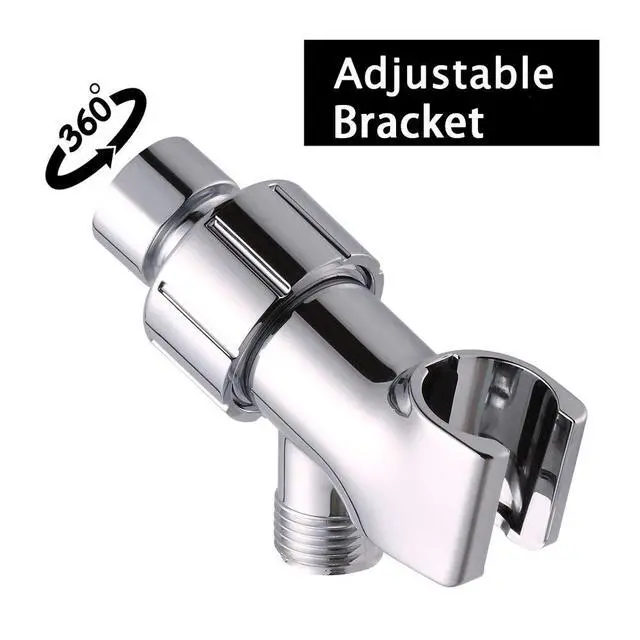 Alt view image 5 of 7 - Shower Head with Handheld, Long Hose 4.9 Ft, 5 Spray Modes