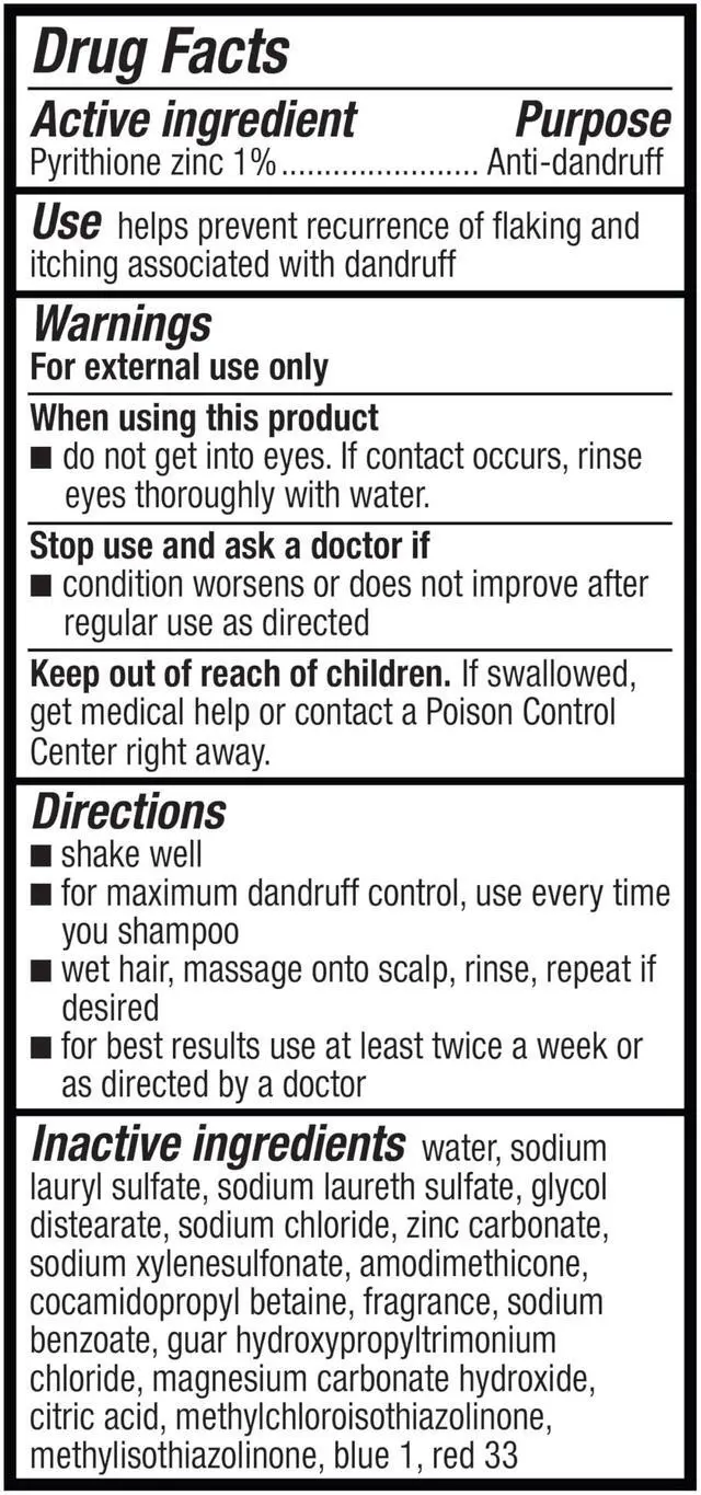 Alt view image 3 of 6 - 2-in-1 Anti-Dandruff Shampoo & Conditioner, Itch Relief, Safe for All Hair Types, Paraben-Free, Gentle and pH Balanced, 12.5 Fluid Ounces, 1-Pack (Previously Solimo)