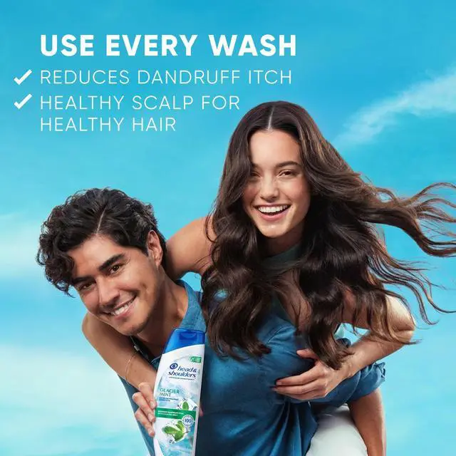 Alt view image 5 of 7 - Anti-Dandruff Glacier Mint Shampoo, 12.5oz, Cooling, Itch Relief Dandruff Shampoo