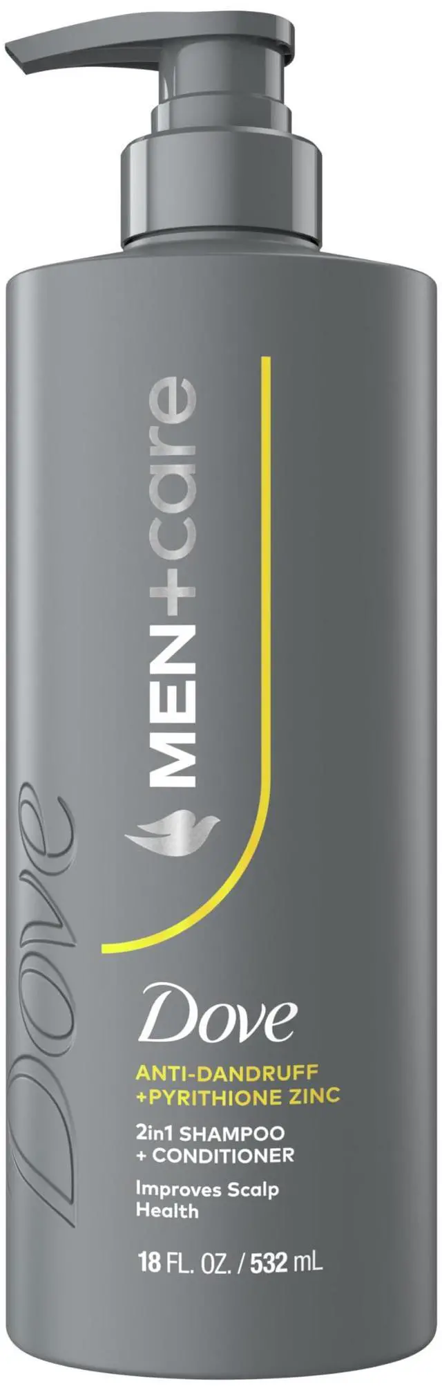 Main image of 2-in-1 Shampoo + Conditioner Anti-Dandruff 1 ct to Improve Scalp Health, with Pyrithione Zinc, 18 oz