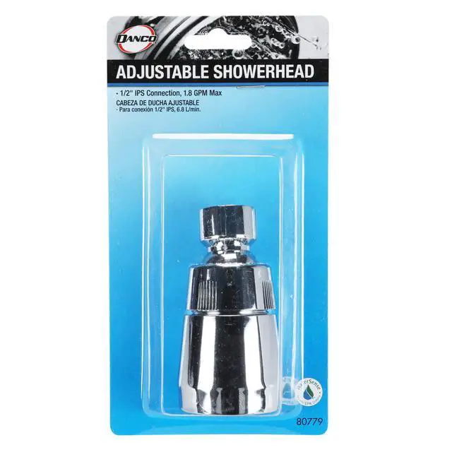 Alt view image 5 of 5 - Mobile Home and RV Showerhead, Chrome, 1-Pack, (80779)