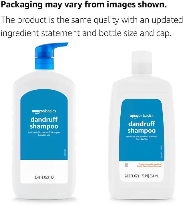 Alt view image 3 of 6 - Anti-Dandruff Shampoo for Itchy Scalp, Dry Scalp Relief, Flake Control, pH Balanced, Paraben-Free, Cruelty-Free, Clean Scent, Normal to Oily Hair, 28.2 fl oz, 1-Pack