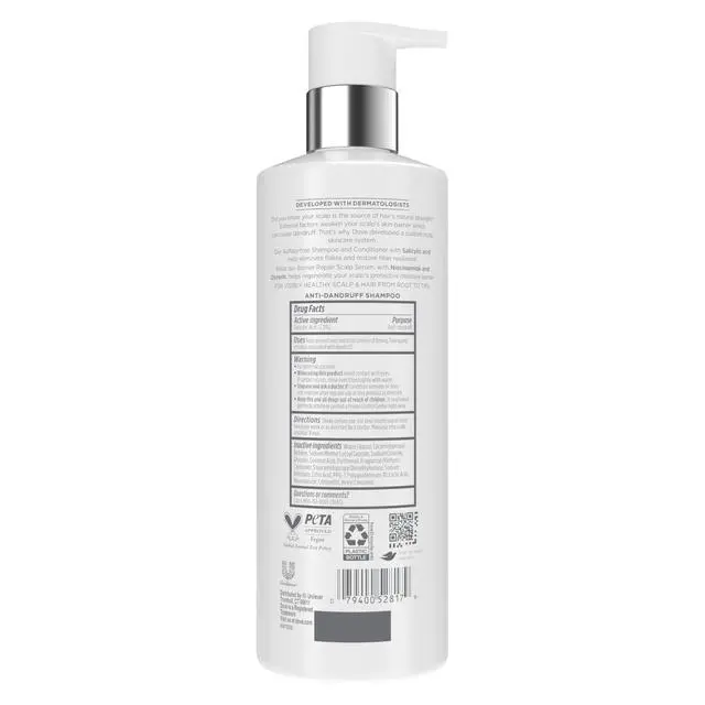 Alt view image 2 of 7 - Derma Scalp Dandruff Relief Shampoo with Salicylic Acid, 16 fl oz