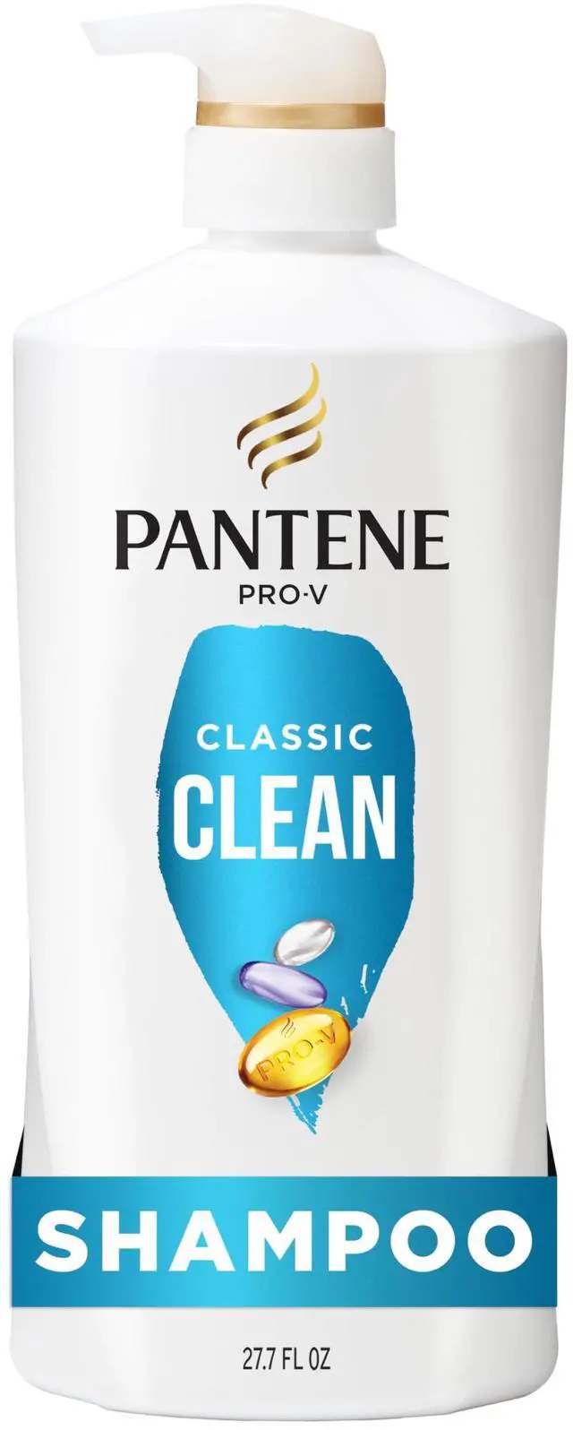 Main image of Shampoo, Classic Clean - Pro-V Nutrients for Dry, Color-Treated Hair, Healthy Looking Hair Every Wash, Antioxidant-Rich, 27.7 Fl Oz