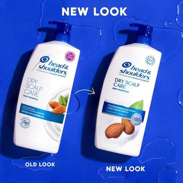 Alt view image 4 of 7 - Anti-Dandruff Shampoo with 1% Pyrithione Zinc | Dry Scalp Care Shampoo with Almond Oil | Itch and Dryness Relief, Flake Control, Daily Use, 28.2 Fl Oz
