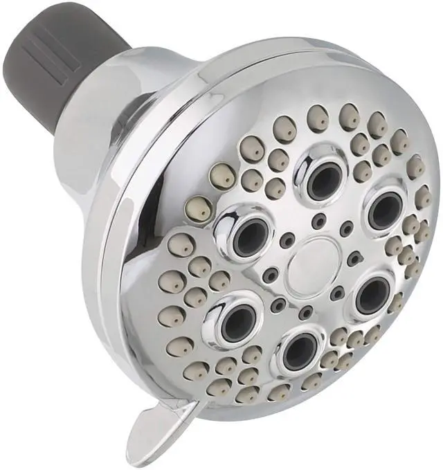 Main image of Delta-Faucet 76551C Water-Saving Five Spray Massage Shower Head, 2.0 gpm, Chrome