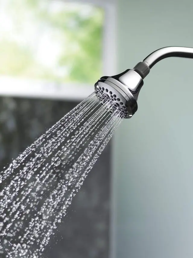 Alt view image 4 of 7 - Delta-Faucet 76551C Water-Saving Five Spray Massage Shower Head, 2.0 gpm, Chrome