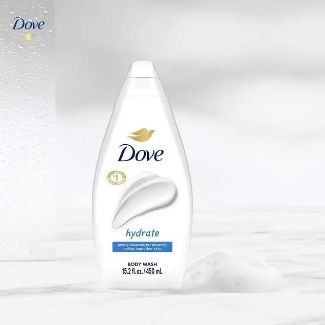 Alt view image 4 of 6 - Body Wash, Hydrate 2-Pack Moisturizing Cleanser for Smooth, Soft Skin, 15.2 Oz Ea