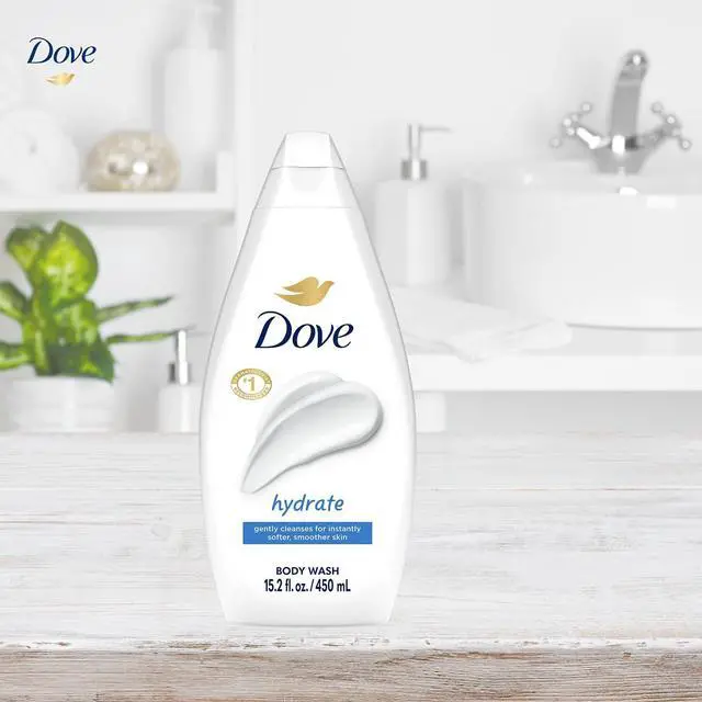 Alt view image 5 of 6 - Body Wash, Hydrate 2-Pack Moisturizing Cleanser for Smooth, Soft Skin, 15.2 Oz Ea