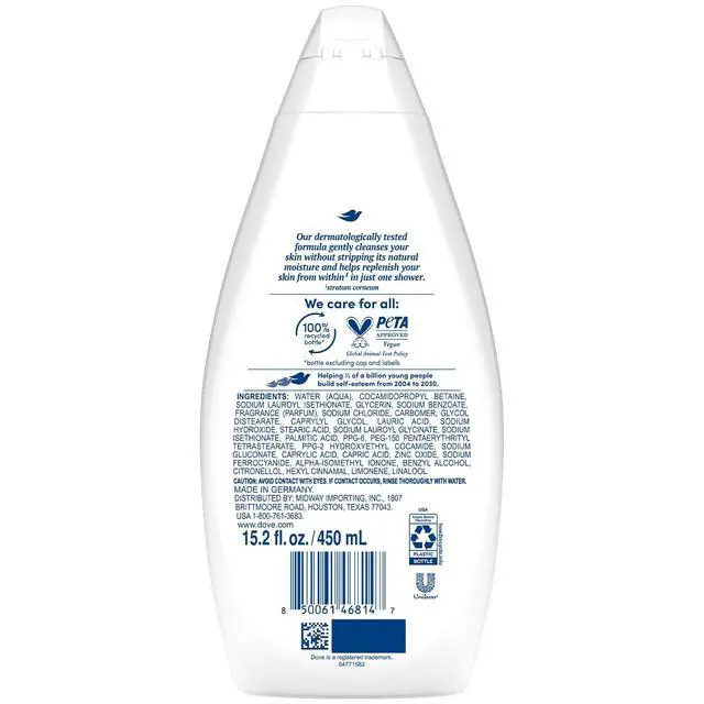 Alt view image 2 of 6 - Body Wash, Silky Velvet 2-Pack Luxurious Moisturizing Cleanser for Smooth, Soft Skin, 15.22 Oz Ea