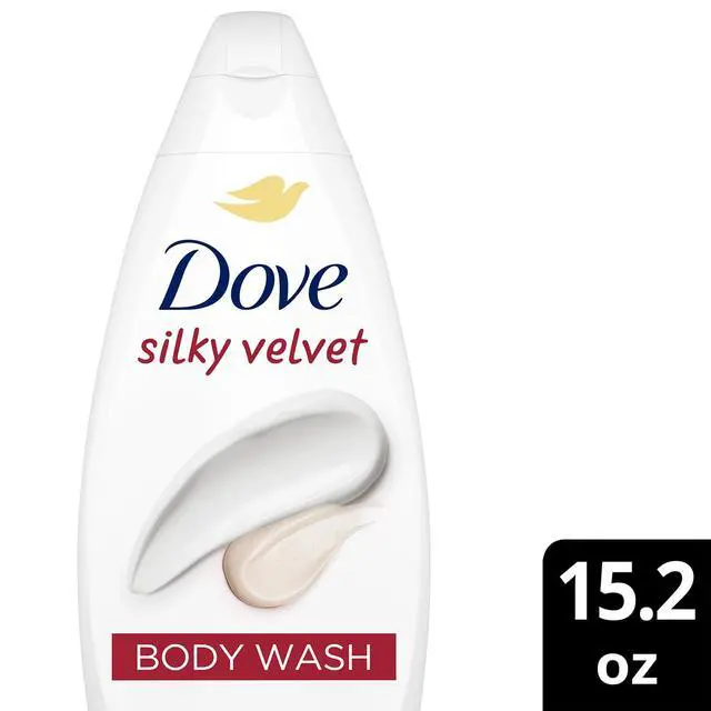 Alt view image 3 of 6 - Body Wash, Silky Velvet 2-Pack Luxurious Moisturizing Cleanser for Smooth, Soft Skin, 15.22 Oz Ea