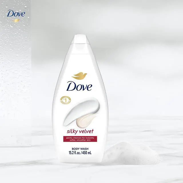 Alt view image 4 of 6 - Body Wash, Silky Velvet 2-Pack Luxurious Moisturizing Cleanser for Smooth, Soft Skin, 15.22 Oz Ea
