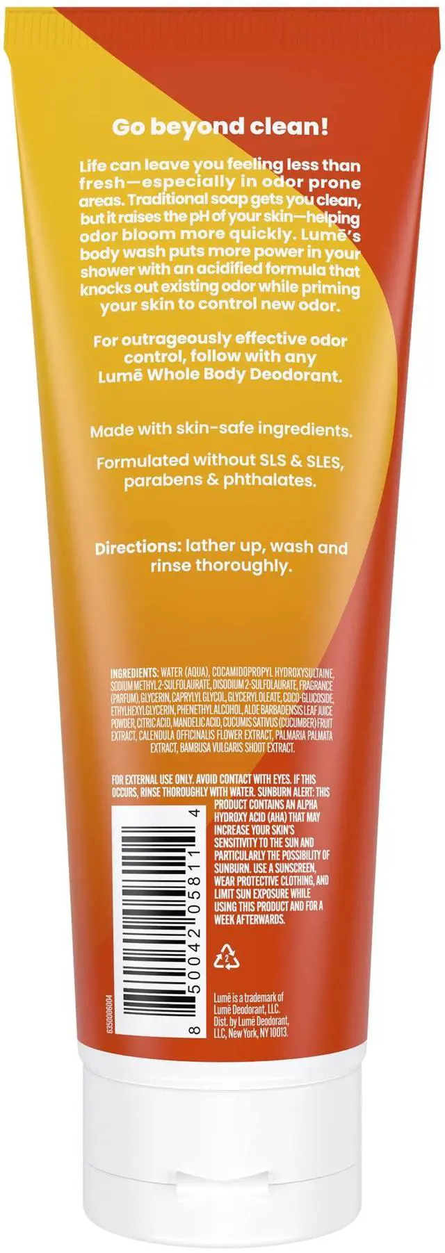 Alt view image 2 of 7 - Acidified Body Wash - 8.5 oz (Toasted Coconut)