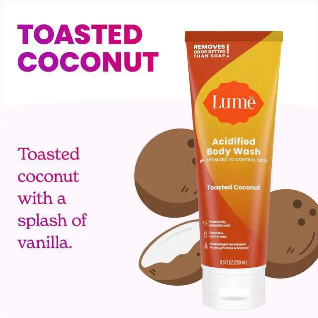 Alt view image 3 of 7 - Acidified Body Wash - 8.5 oz (Toasted Coconut)