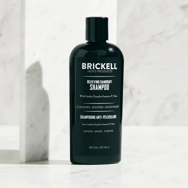Alt view image 3 of 5 - Relieving Dandruff Shampoo For Men, Soothes and Eliminates Dandruff With Salicylic Acid, Ziziphus Joazeiro, and Aloe, 8oz, Scented
