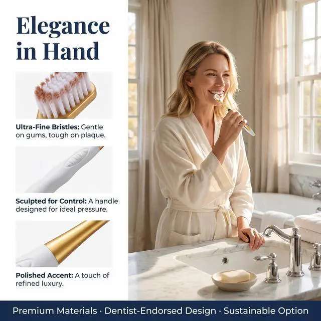 Alt view image 4 of 7 - 6pcs/Set of Soft Toothbrushes for Adults Medium Manual Wider Head Tooth Brush Adult Wide Head Soft Hair Manual Gingival Cleaning Toothbrush Set (Pack of 6)
